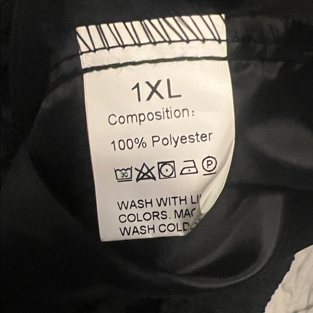 1XL New -Men's Black Streetwear Cargo Joggers; Techwear or Tactical Utility - Picture 6 of 16